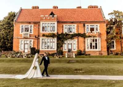Highley Manor Venue Exterior Couple